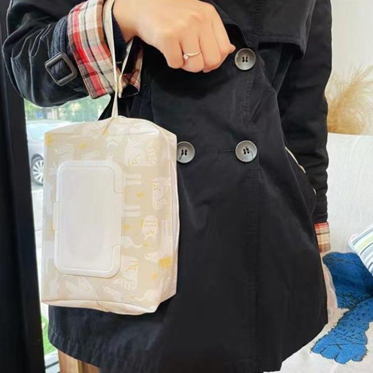 おむつポーチ ウェットティッシュ ケース 携帯用 (おしりふきケース