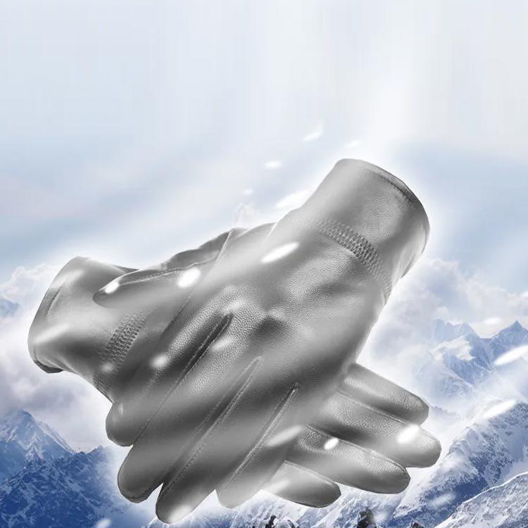 手袋 メンズ レザー 防寒 裏起毛 ビジネス 本革手袋 グローブ レザー  