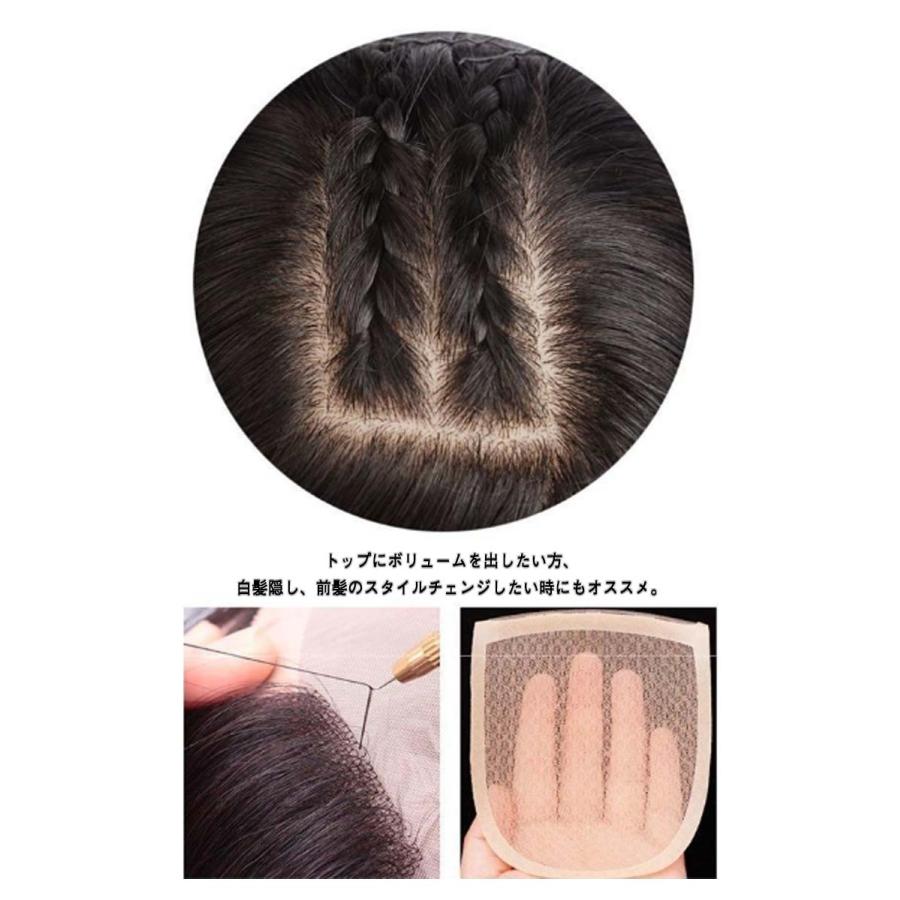 人毛ウィッグ ナチュラルウェーブ ロング 50cm 半手植え製 hm09 人毛1100%フルウィッグ ロング 50cmナチュラルウェーブ 半手植え