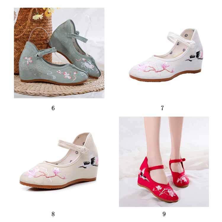 ハンドメイド ピンク 花柄 高ヒール シューズ 楽天市場】チャイナシューズ 刺繍 パンプス 花柄 可愛い 厚底