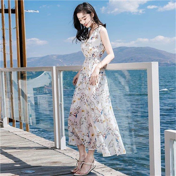 ワンピース 大人可愛い 夏 花柄 Vネック ノースリーブ リゾートワンピ 夏ワンピ ハワイ リゾート ロングワンピ 可愛い Aライン 2xl 大きいサ Cvya8vz7gv Cosbrapim Com Br