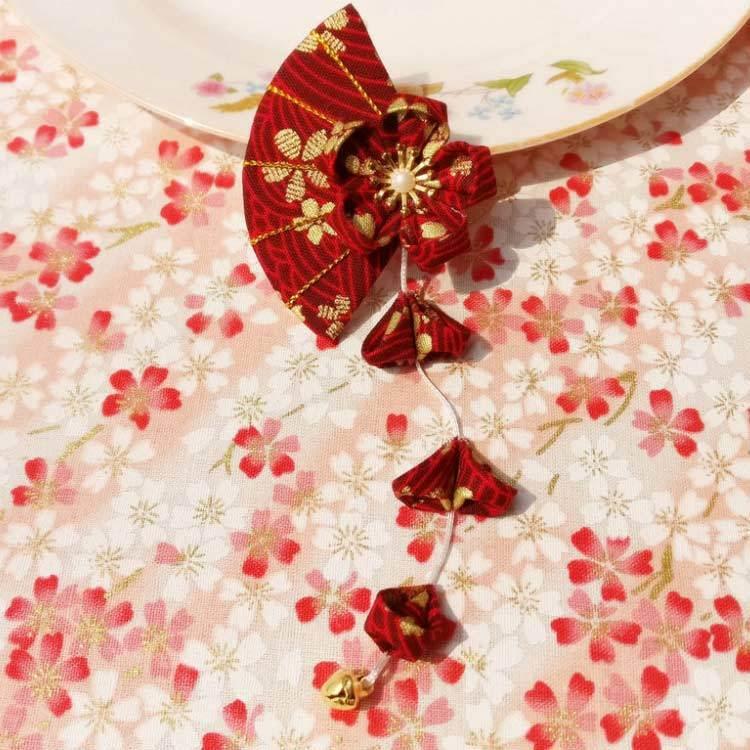髪飾り 桜 扇 花 和風 浴衣 着物用 和装アクセサリー フリンジ 髪飾り 桜 扇 花 和風 浴衣 着物用 和装アクセサリー フリンジ