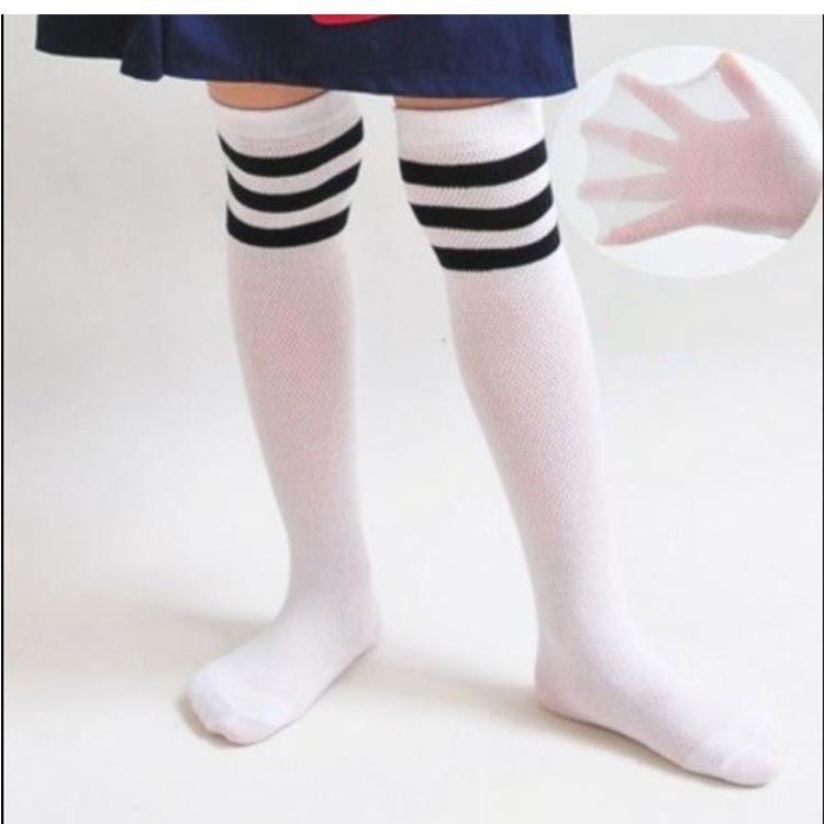 靴下 子供 キッズ オーバーニー ニーハイソックス ハイソックス 3本