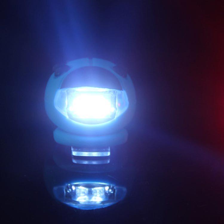 子供用 自転車 ライト 電池式 テールライト LEDライト 天道虫 自転車用