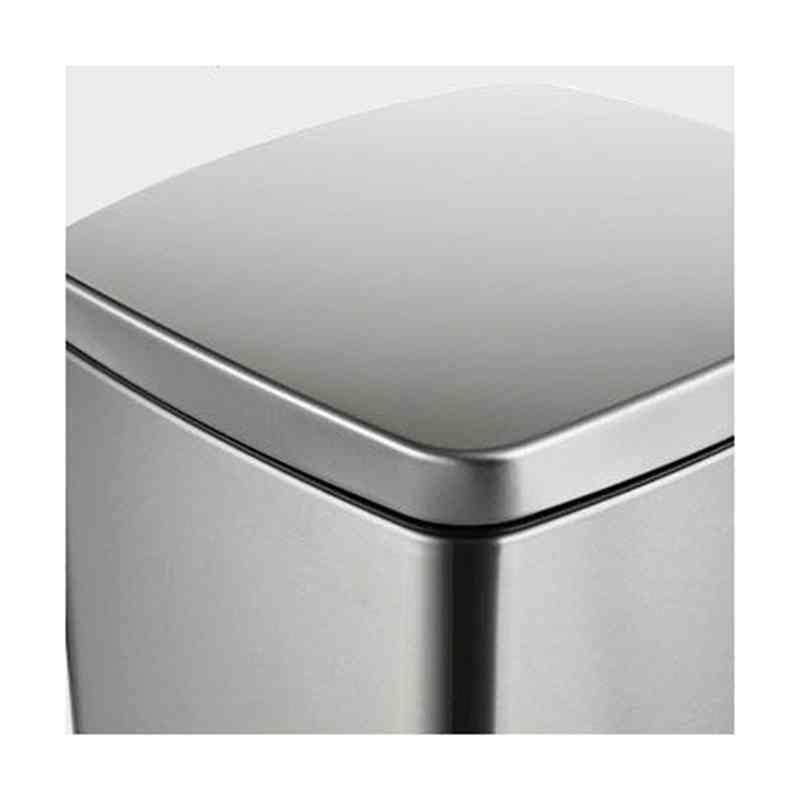 ステンレス  ゴミ箱 おしゃれ ふた付き キッチン 12l  ダストボックス ごみ箱 生ゴミ 大容量 オシャレ 台所 大型 生ごみ ふたつき  ダストの画像