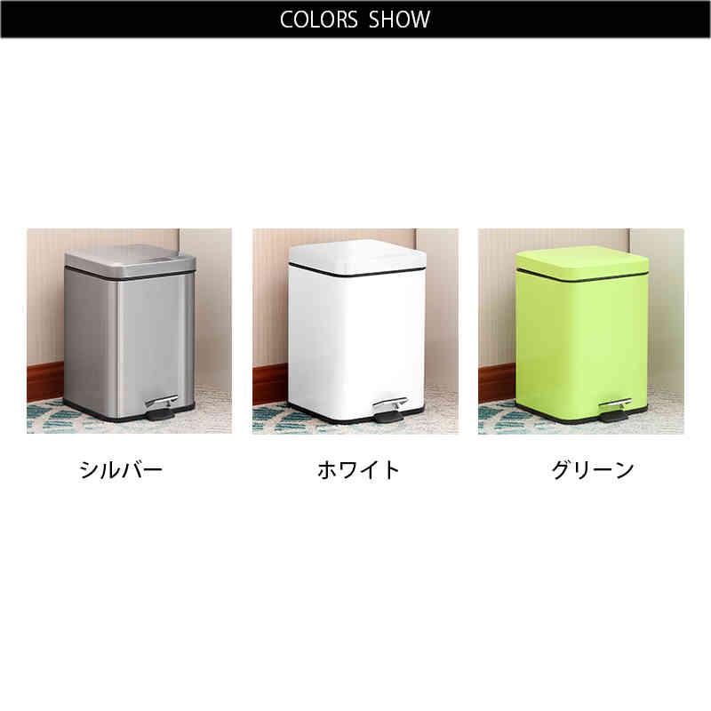 ステンレス  ゴミ箱 おしゃれ ふた付き キッチン 12l  ダストボックス ごみ箱 生ゴミ 大容量 オシャレ 台所 大型 生ごみ ふたつき  ダストの画像