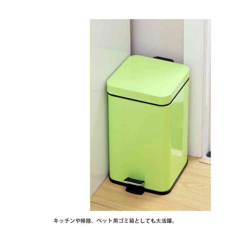 ステンレス  ゴミ箱 おしゃれ ふた付き キッチン 12l  ダストボックス ごみ箱 生ゴミ 大容量 オシャレ 台所 大型 生ごみ ふたつき  ダストの画像