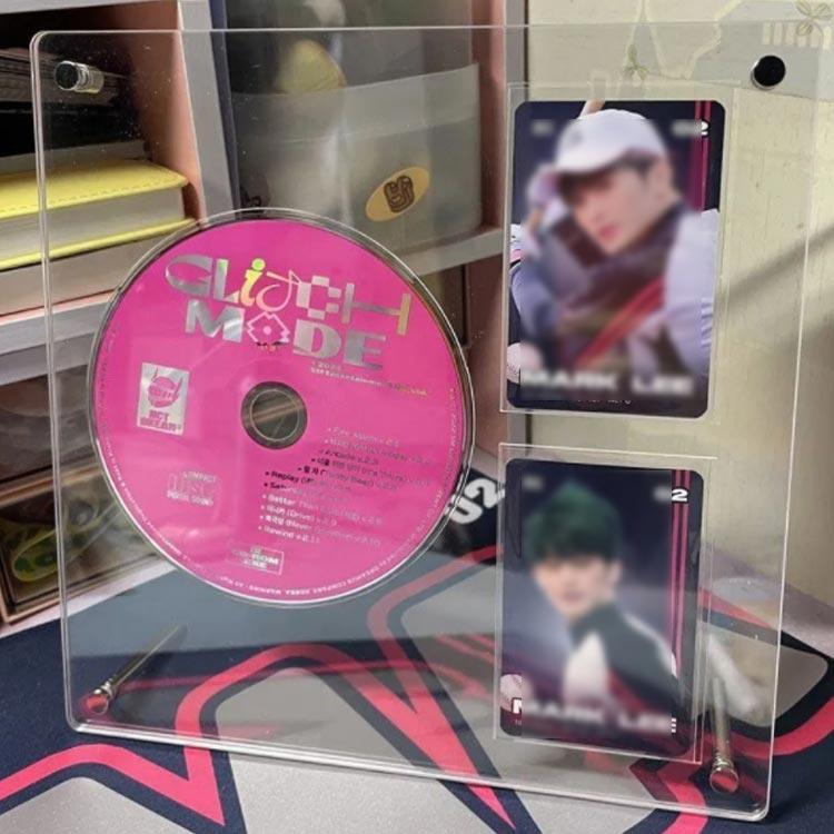 CDディスプレイ フレーム CDスタンド トレカホルダー 芸能人 アイドル