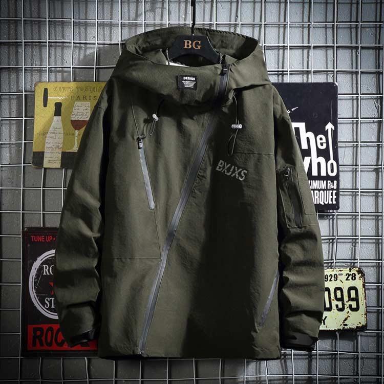 全7サイズ 5色 パーカー マウンテンパーカー 中綿 厚手 メンズ 裏キルティング ハイネック お洒落 ストリート系 セレカジ フード付き ジャケット Takemn073 Elevenoneヤフー店 通販 Yahoo ショッピング