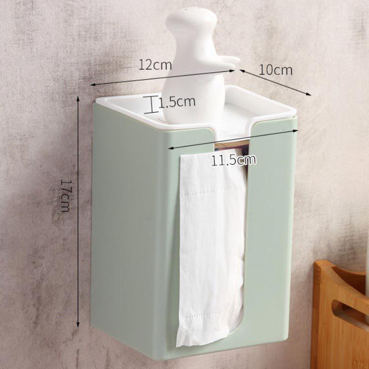 ティッシュケース 北欧風 ティッシュボックス ペーパータオルケース ペーパー収納 壁掛け お洒落 お見舞い 取り出し簡単 蓋付き 自宅用 多機能 洗面所 軽量