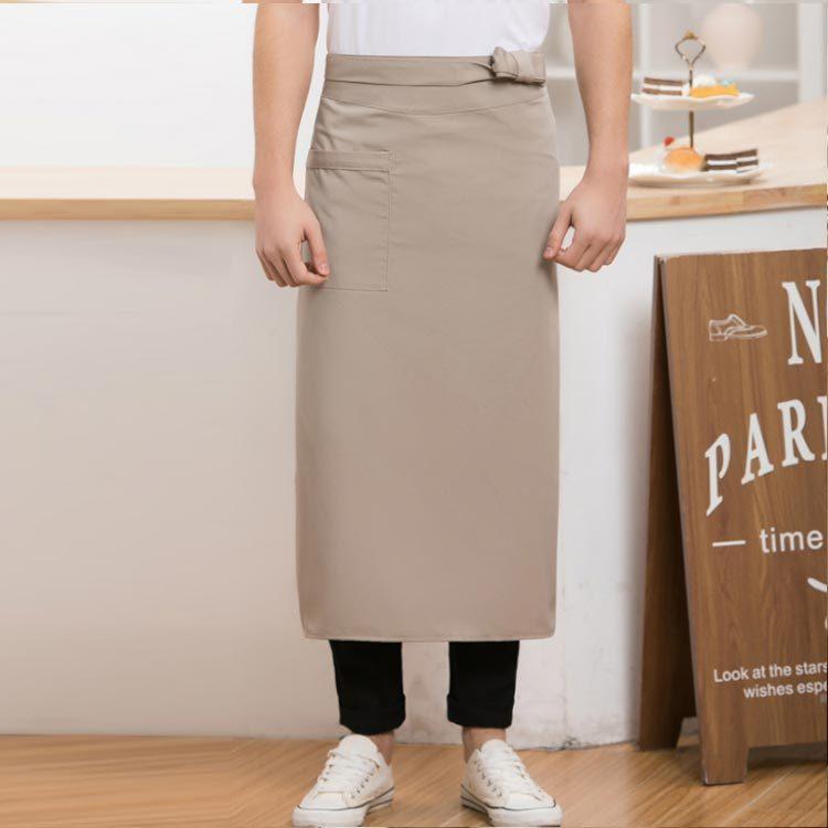 腰下エプロン メンズ 腰巻き 腰下 シェフエプロン 汚れ防止 ウェイター