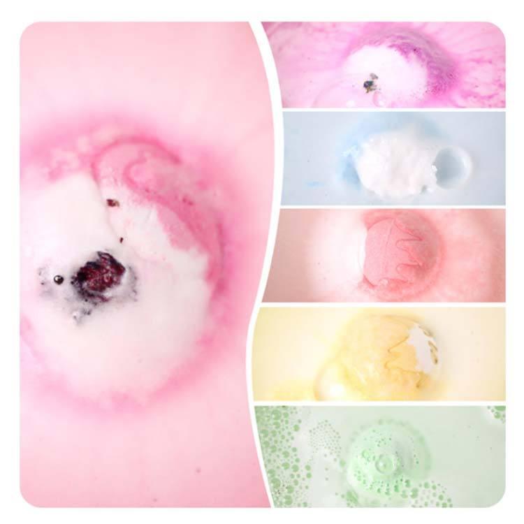 送料無料 入浴剤 バスボム バスボール 風呂 6個セット プレゼント 炭酸