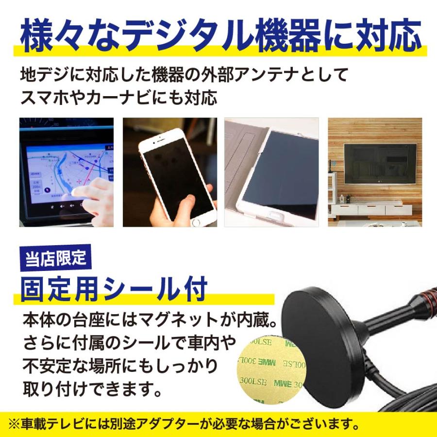 アンテナ TV 車 屋内 屋外兼用 車載 地デジ デジタル 高感度 アンテナ TV 車 屋内 屋外兼用 車載 地デジ デジタル 高感度