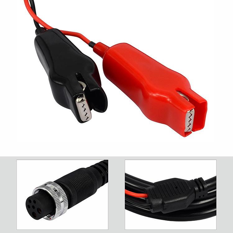 電動 リール 6芯 タイプ 用 ワニ口 仕様 電源 コード 3m 互換 :code-reel:エレックスパーツ 通販 電動 リール 6芯 タイプ 用 ワニ口 仕様 電源 コード 3m 互換