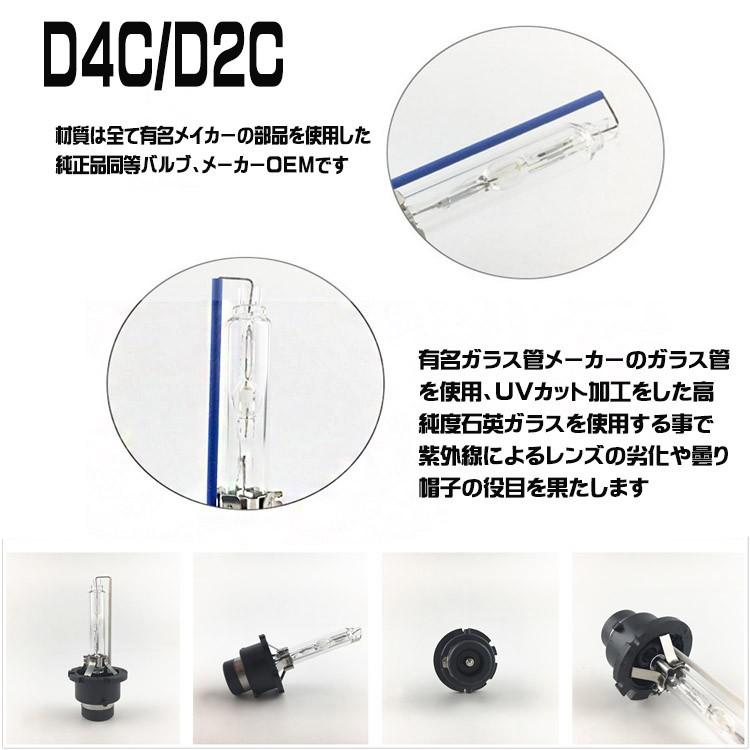 HID  D2C D2S バルブ 12V 24V 35W 4300K 6000K 8000K 12000K 純正交換｜elexparts｜04