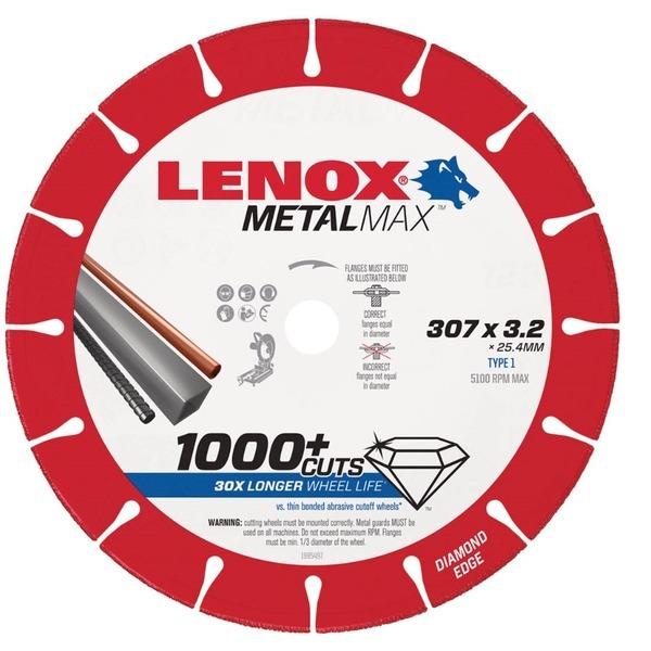 本物 【大口歓迎】LENOX(レノックス) 1985498 メタルマックス 357X25.4(20)X3.2 その他研磨、潤滑工具