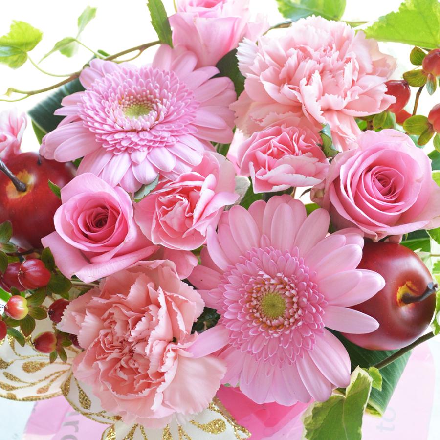 花 バラ ガーベラ カーネーション アレンジメント フラワーギフト