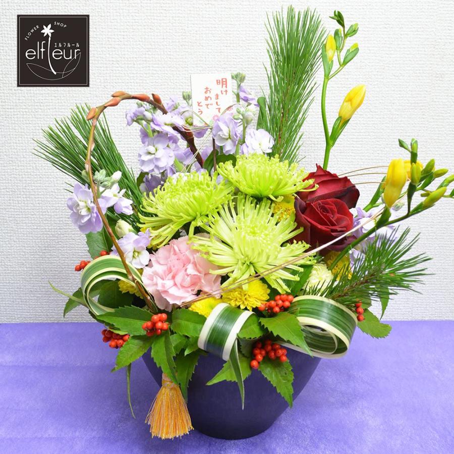 生花 お正月限定 アレンジアナスタシア アレンジメント フラワーギフト 花ギフト 年賀 贈り物 B077nm4kt4 フラワーショップエルフルール 通販 Yahoo ショッピング