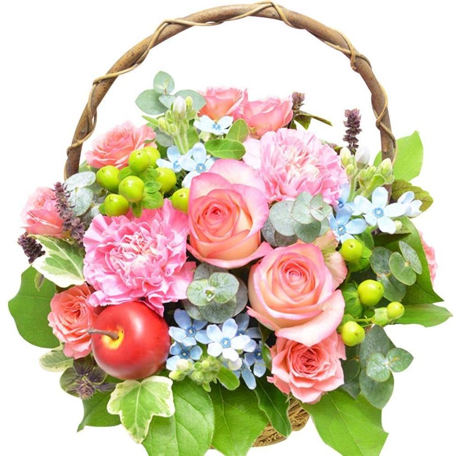 限定価格セール 母の日 花 ピンクバラamp;ピンクカーネーション プレゼント お花の延命剤付 誕生日 ギフト バスケット アレンジメント フラワーアレンジメント 限定価格セール 母の日 花 ピンクバラamp;ピンクカーネーション プレゼント お花の延命剤付 誕生日 ギフト バスケット アレンジメント フラワーアレンジメント