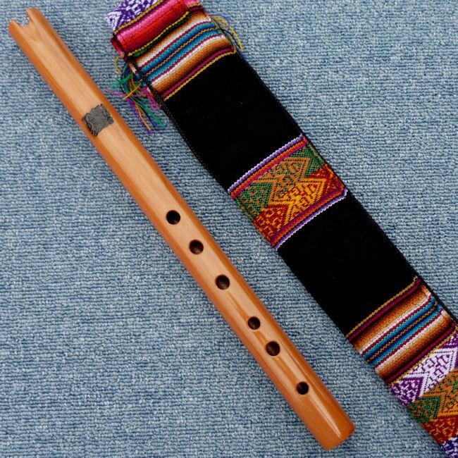 WOOD-E2 ケーナ 女性に最適 木製 民族楽器 フォルクローレ楽器 ペルー