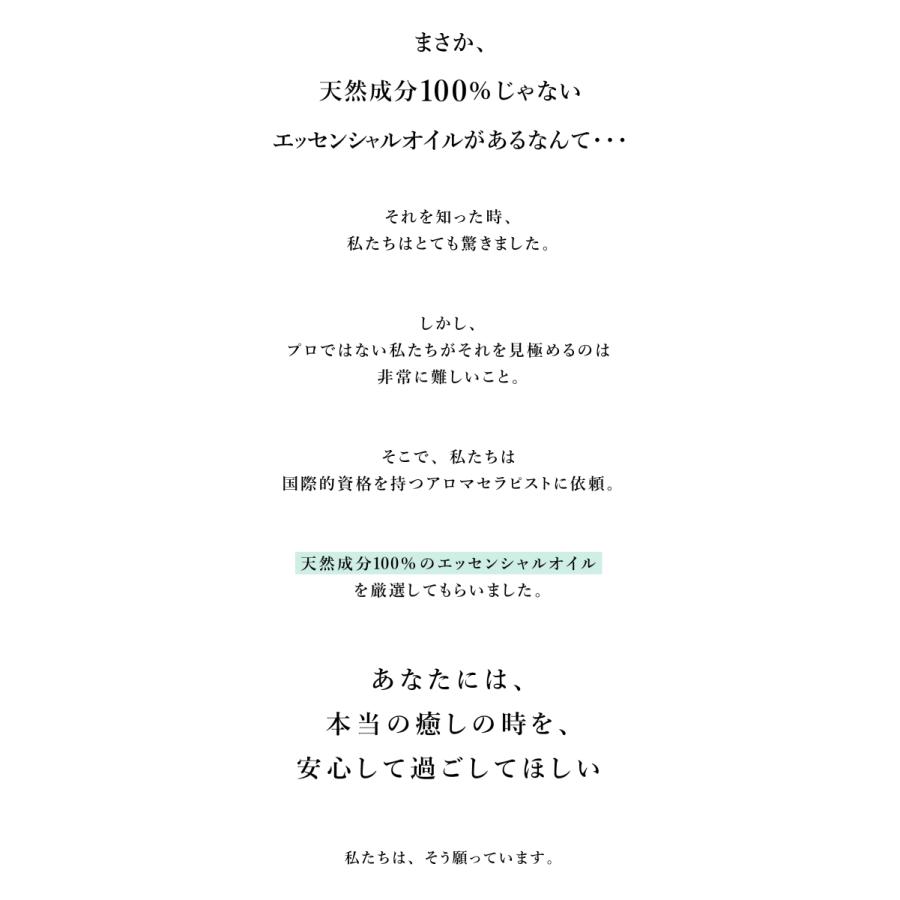 オレンジ／グレープフルーツ／スペアミント／レモングラス／ローズ