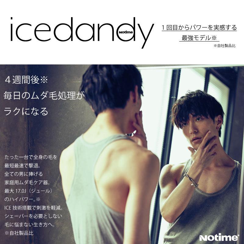 脱毛器 アイスダンディ icedandy IPL脱毛器 男性用光美容器 ひげ脱毛