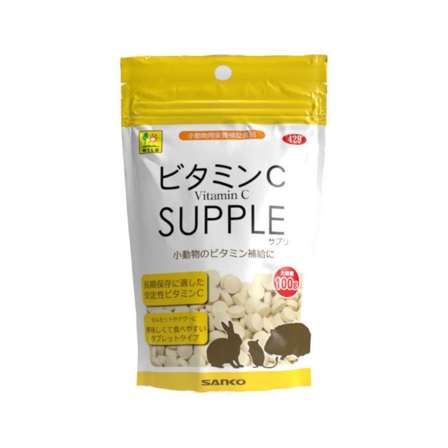 チルド便配送料込み　ASVC38活性保持型ビタミンC 1個 三晃商会 【日本製 小動物用栄養補助食品】安定性ビタミンC 100g