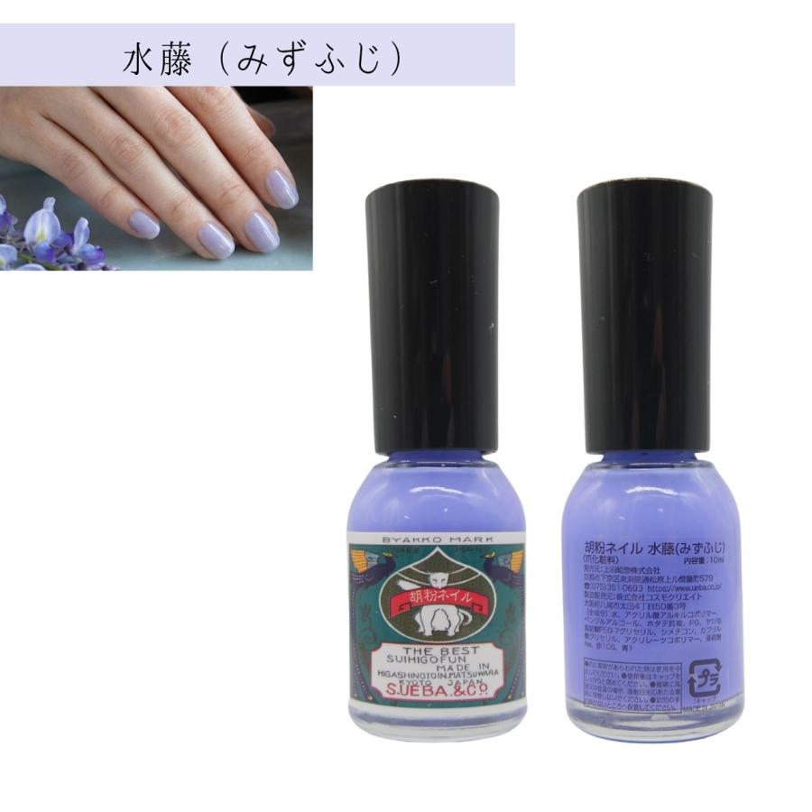 胡粉ネイル 水藤 みずふじ 10ml 上羽絵惣 プチギフト プレゼント