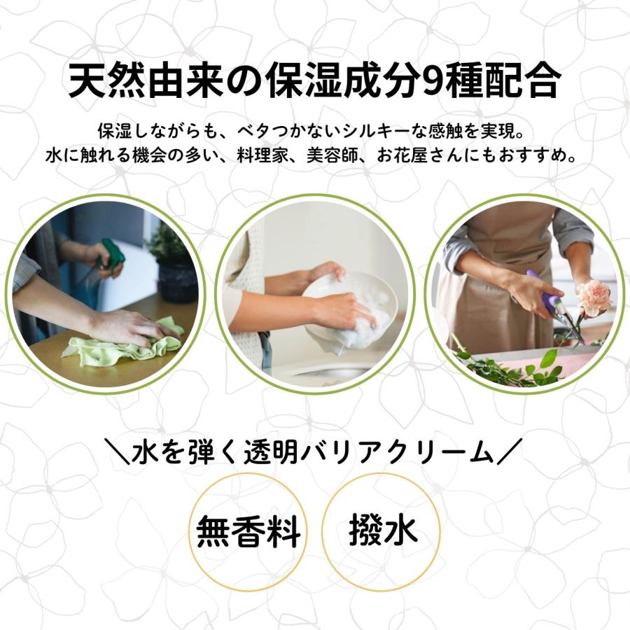 プロ・業務用 ヤーマン プロ・業務用ハンドクリーム 撥水 バリア 50g