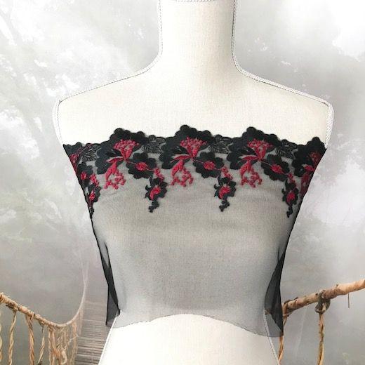 レース 幅広い 花模様 ブラック チュールレース 黒 刺繍レース リボン 手作り 飾り 衣装作り 材料 衣装 ハンドメイド レオタード ダンス チュールレース 花柄 A3 1 Elisabeth Smile Craft Shop 通販 Yahoo ショッピング
