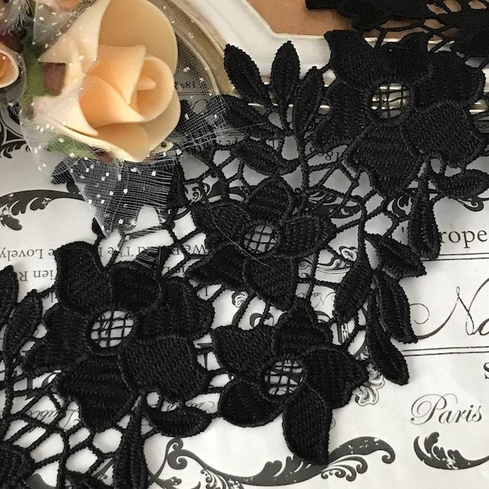レース リボン 幅広 手芸 ケミカルレース 花柄 ブラック 衣装 レオタード ドレス 装飾 衣装 ダンス ブレード モチーフレース 衣装作り 黒 :a4-1-206119:Elisabeth Smile Craft Shop - 通販 - Yahoo!ショッピング レース リボン 幅広 手芸 ケミカルレース 花柄 ブラック 衣装 レオタード ドレス 装飾 衣装 ダンス ブレード モチーフレース 衣装作り 黒 :a4-1-206119:Elisabeth Smile Craft Shop - 通販 - Yahoo!ショッピング