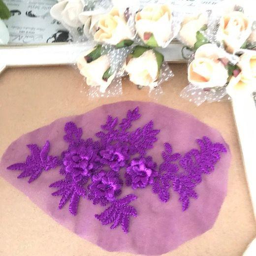 モチーフレース 花モチーフ パープル 立体的 レース モチーフ 新体操 衣装モチーフ レオタードモチーフ バトンモチーフ 素材 材料 衣装 装飾 1 4257 Elisabeth Smile Craft Shop 通販 Yahoo ショッピング