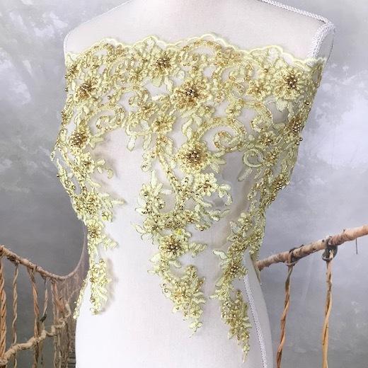 スパンコール レース 手芸 幅広い ゴールド バレエ衣装 衣装 チュチュ