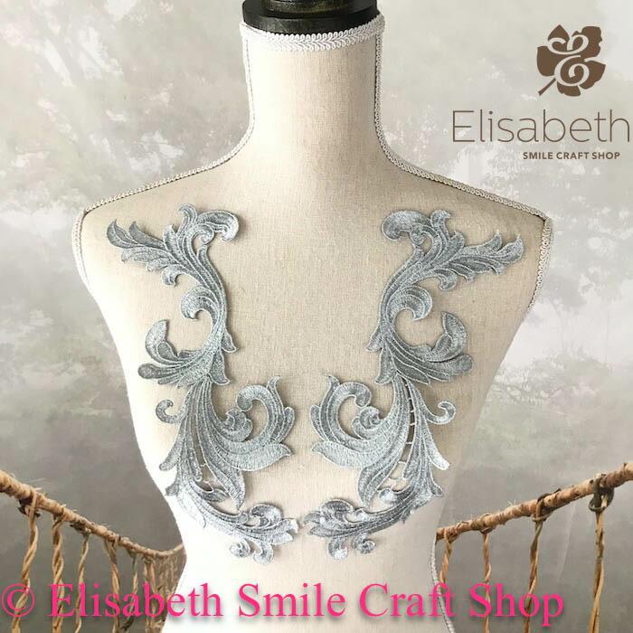 モチーフレース レースモチーフ 衣装 装飾 お花 レオタード ダンス