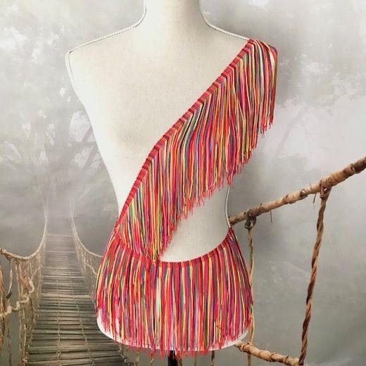 フリンジブレード 虹色 タッセル レインボー 新体操 レオタード ベリーダンス 衣装レース ブレード 刺繍 リボン 手作り 飾り 素材 装飾 手芸 素材 材料 D1 1 Elisabeth Smile Craft Shop 通販 Yahoo ショッピング