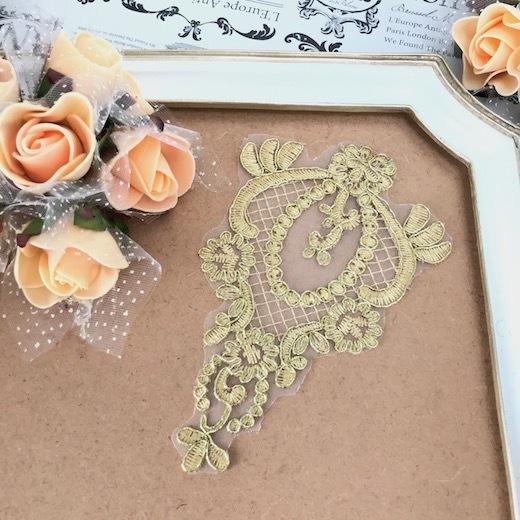 アウトレット品 ゴールド モチーフ チュール 衣装 ダンス 装飾 アップリケ キラキラ 装飾 ステージ衣装 コスプレ 手作り バトン レオタード 装飾 D1n 1 Elisabeth Smile Craft Shop 通販 Yahoo ショッピング