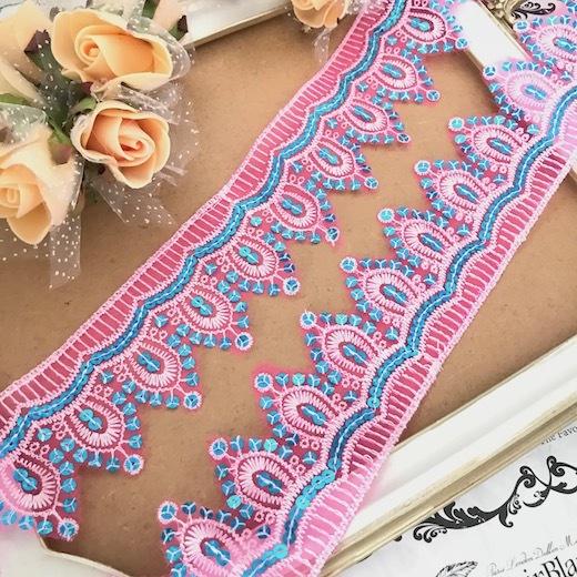 レース リボン 手芸 ブレード チュールレース ピンク バレエ衣装 チュチュ 素材 装飾 ハンドメイド レオタード ダンス 新体操 アウトレット品 D3 1 Elisabeth Smile Craft Shop 通販 Yahoo ショッピング