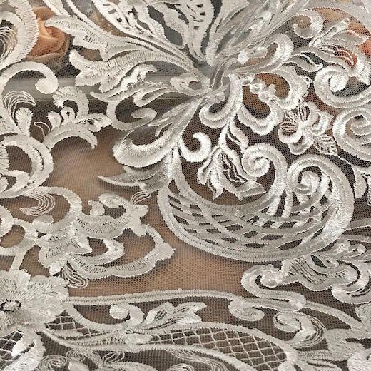 モチーフ シルバー グレー チュールモチーフ ロココ調 バロック 花模様 特大 刺繍モチーフ レオタード 装飾 金色 衣装 手作り バレエ ベリーダンス 衣装作り E1 1 Elisabeth Smile Craft Shop 通販 Yahoo ショッピング