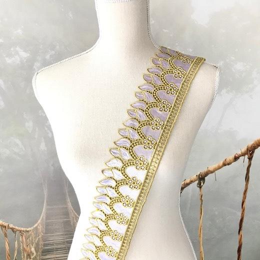 レース ゴールド パステル 幅広 手芸 ブレード 衣装 服飾 レオタード 素材 材料 装飾 レオタードモチーフ バトンモチーフ バレエ衣装 チュチュレース 衣装レース E5 1 Elisabeth Smile Craft Shop 通販 Yahoo ショッピング