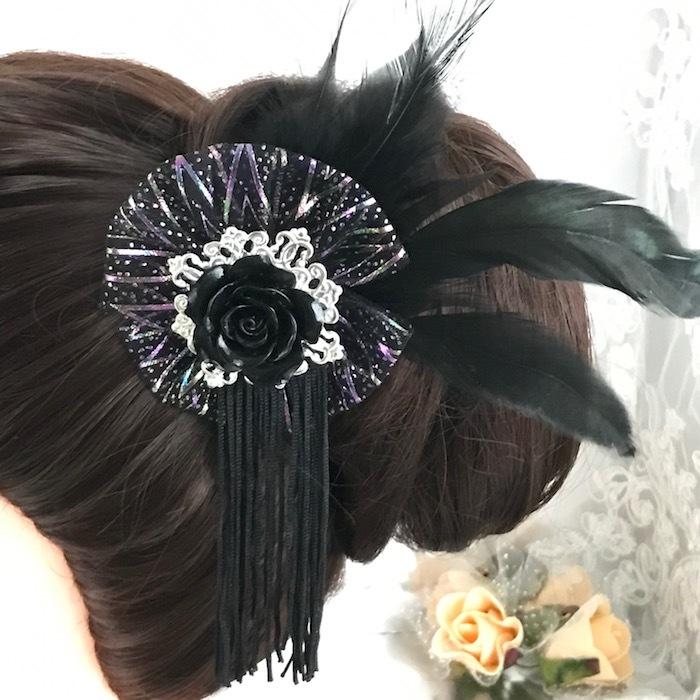 高級品市場 ヘア飾り ヘアアクセサリー ヘッドピース コサージュ 羽根付き フェザー ヘッドドレス ダンス衣装 髪飾り 社交ダンス 衣装 ブローチ Babylonrooftop Com Au