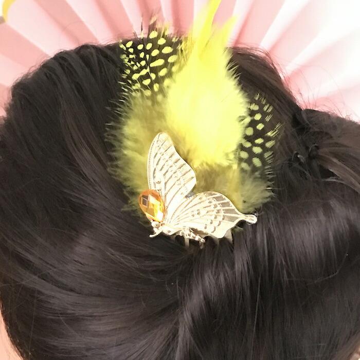 社交ダンス用バタフライヘアアクセサリー 社交ダンス用バタフライヘアアクセサリー