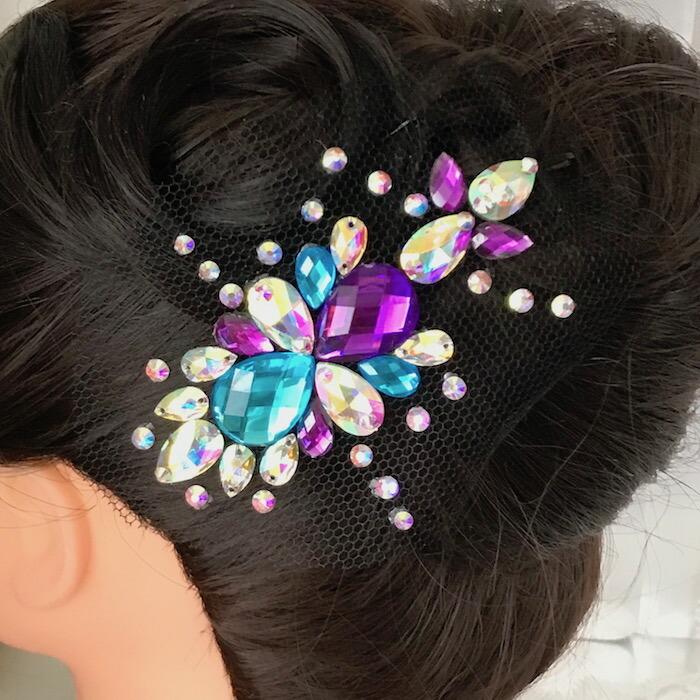 社交ダンス 競技ダンス ヘアアクセサリー 髪飾り ヘア飾り 社交ダンス 競技ダンス ヘアアクセサリー 髪飾り ヘア飾り