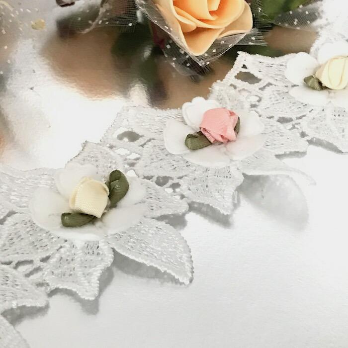 シェル◇ネックレス ＋ イヤリング◇バラ 薔薇 白蝶貝 チョーカー 大正 
