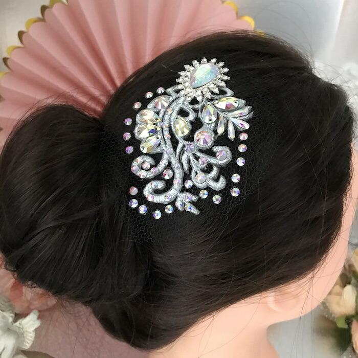 社交ダンス 競技ダンス ヘアアクセサリー 髪飾り ヘア飾り ラテンドレス ジュエリー アクセサリー オーナメント ネット ヘッドピース ヘッドドレス  ダンス衣装 :en35-1-301516:Elisabeth Smile Craft Shop - 通販 - Yahoo!ショッピング