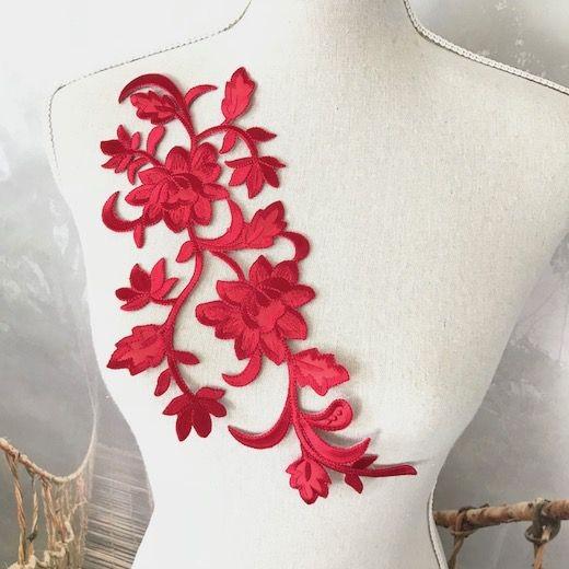 花柄 貼り付け 新体操 レオタード モチーフ 手作り 衣装 パーツ Ot1 1 Elisabeth Smile Craft Shop 通販 Yahoo ショッピング