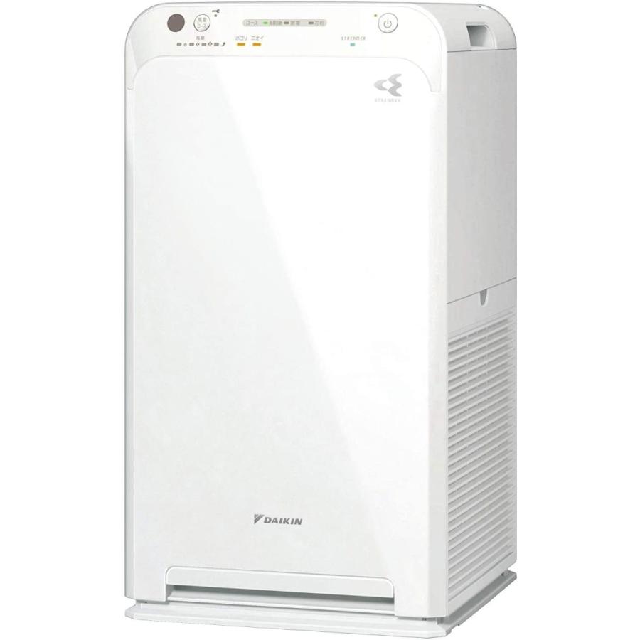 ダイキン 空気清浄機（25畳まで ホワイト）DAIKIN ストリーマ空気清浄機 MC55W-Wの画像