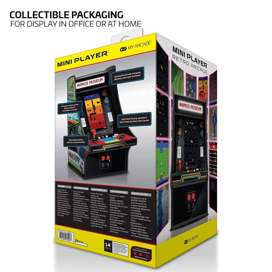 MyArcade 10インチ バンダイナムコミュージアム HITS ミニゲーム ブラック DGUNL-3226 並行輸入品 MyArcade 10インチ バンダイナムコミュージアム HITS ミニゲーム ブラック DGUNL-3226 並行輸入品