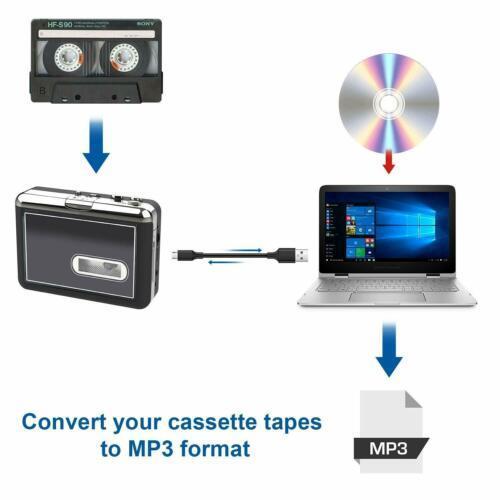 カセットプレーヤー ウォークマン 変換器 テープをデジタルMP3ポータブルに変換 Cassette Player Converter