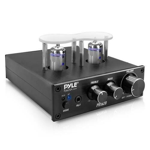 PYLE Bluetooth 真空管アンプステレオレシーバー 真空管パワーアンプ Amplifier Stereo Receiver - Tube Power Amp