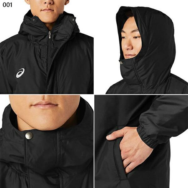 ASICS（アシックス） 中綿 ロングコート ベンチコート スポーツ asics